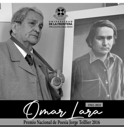 Valdivia realizará primer homenaje al poeta Omar Lara