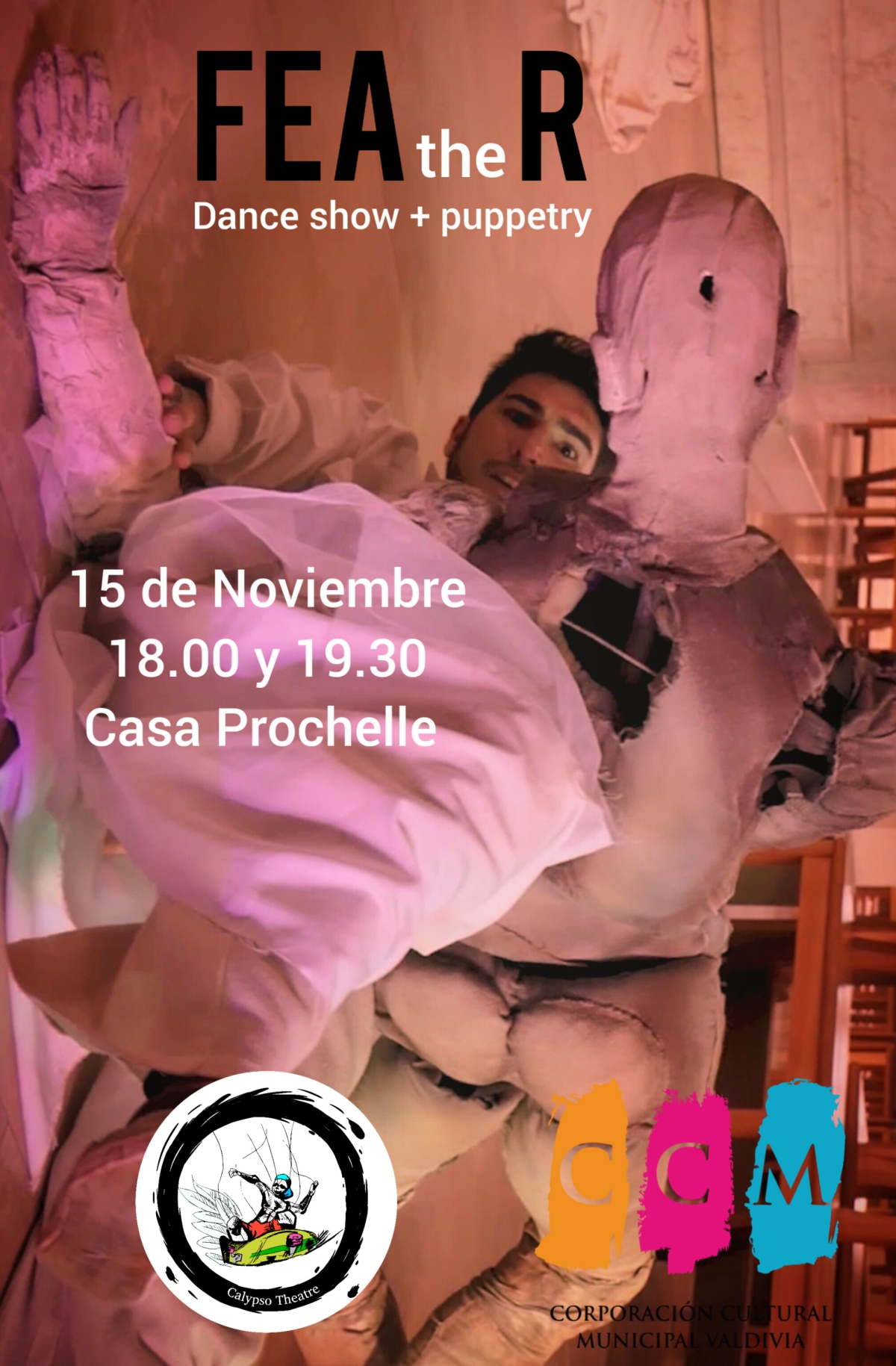 Obra de marionetas “FEAtheR” se presentará de manera gratuita el miércoles 15 de noviembre en Casa Prochelle I 